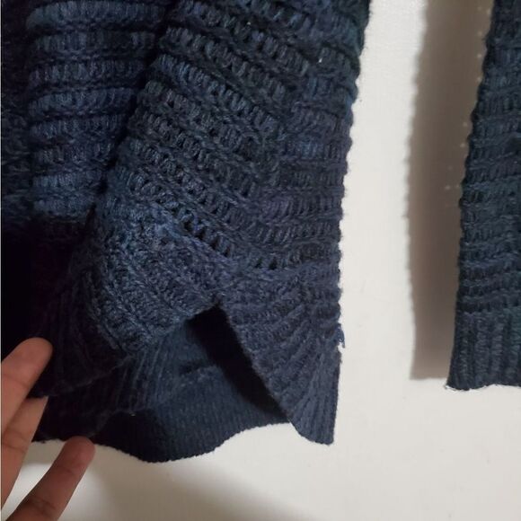 Quinn Dark Teal Knit Sweater Top Size Small - Picture 6 of 8